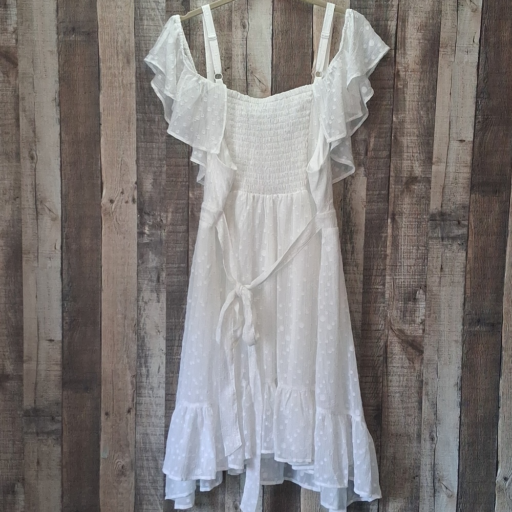 Women's Plus Size Torrid NWT Hanky Hem Skater Dress Sundress Size 1 1x 14 16 - Picture 3 of 5